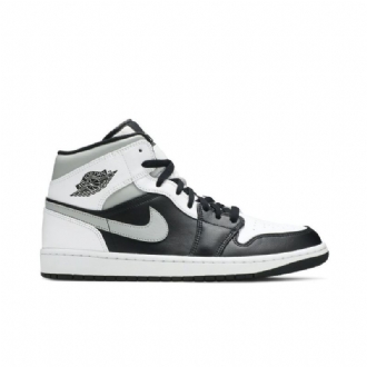 Pánské Boty Air Jordan 1 Mid Šedá Černá Bílý