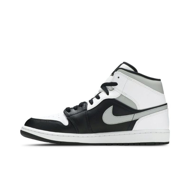 Pánské Boty Air Jordan 1 Mid Šedá Černá Bílý