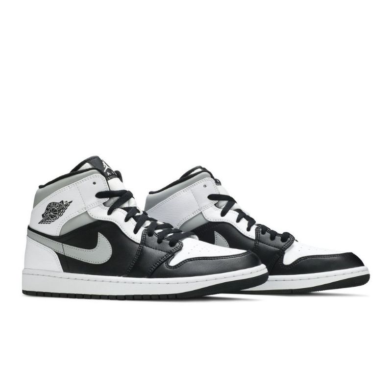 Pánské Boty Air Jordan 1 Mid Šedá Černá Bílý