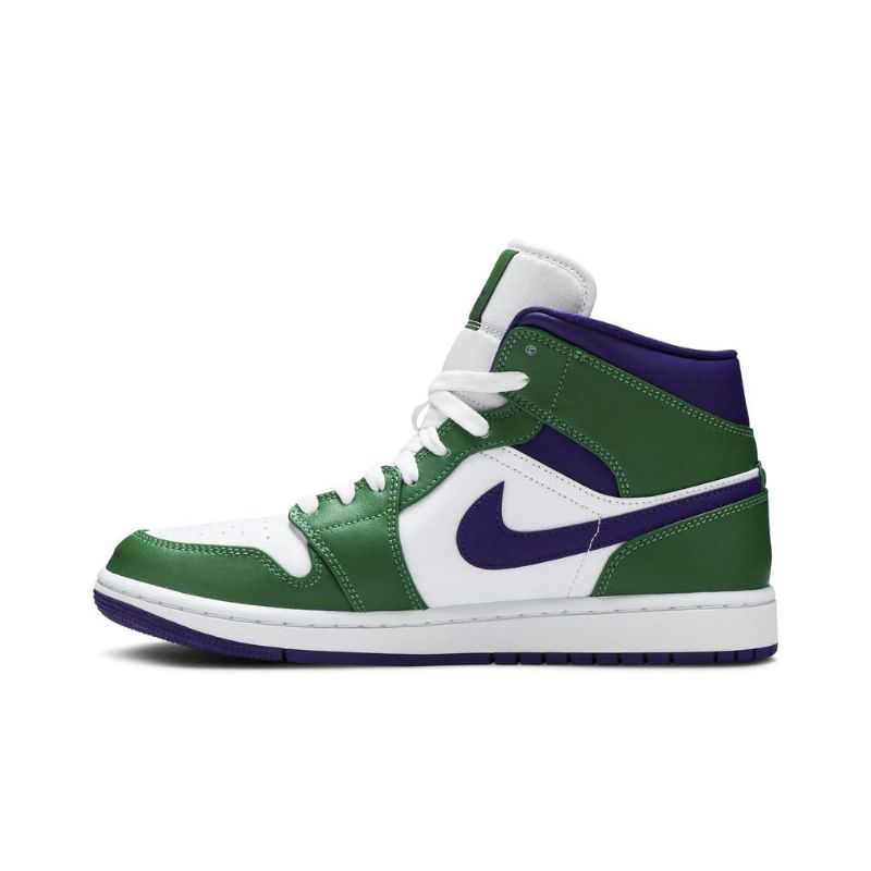 Pánské Boty Air Jordan 1 Mid Zelená Bílý Nachový