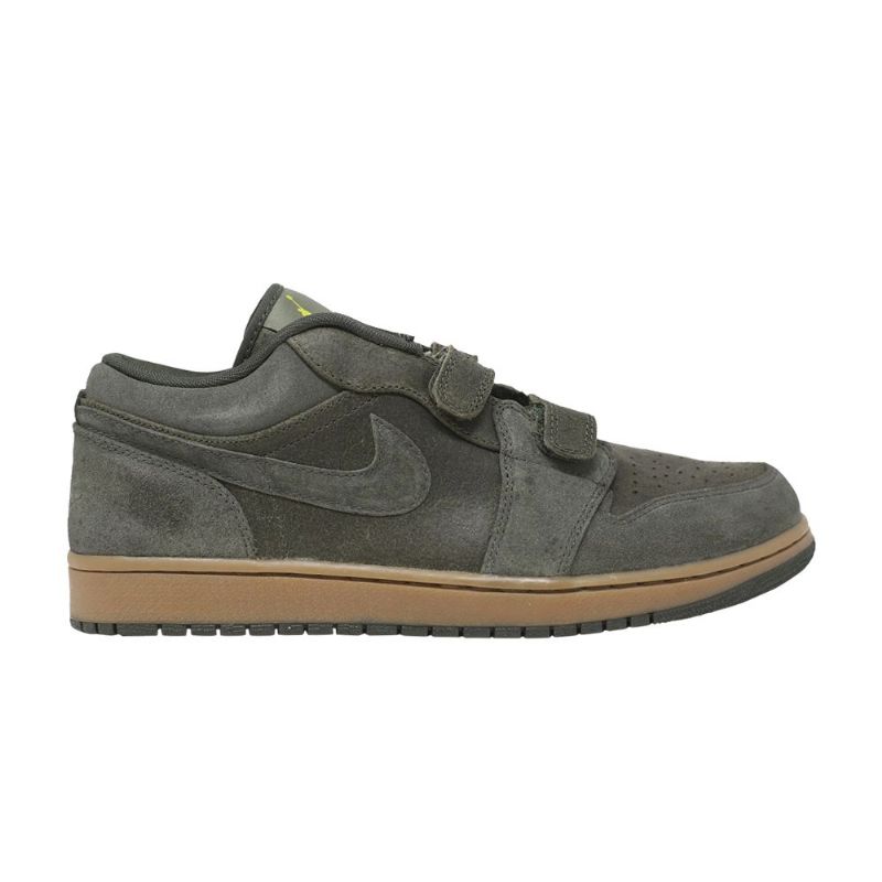 Pánské Boty Air Jordan 1 Na Suchý Zip Premier Low Olive Zelená Hnědý