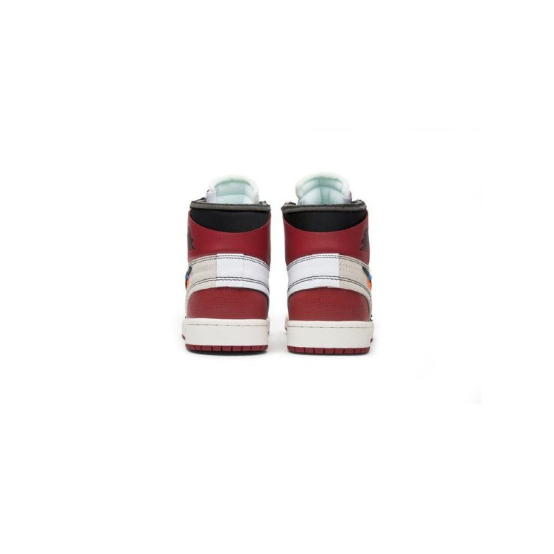 Pánské Boty Air Jordan 1 Off-bílý Retro High A Bílý Černá Červené
