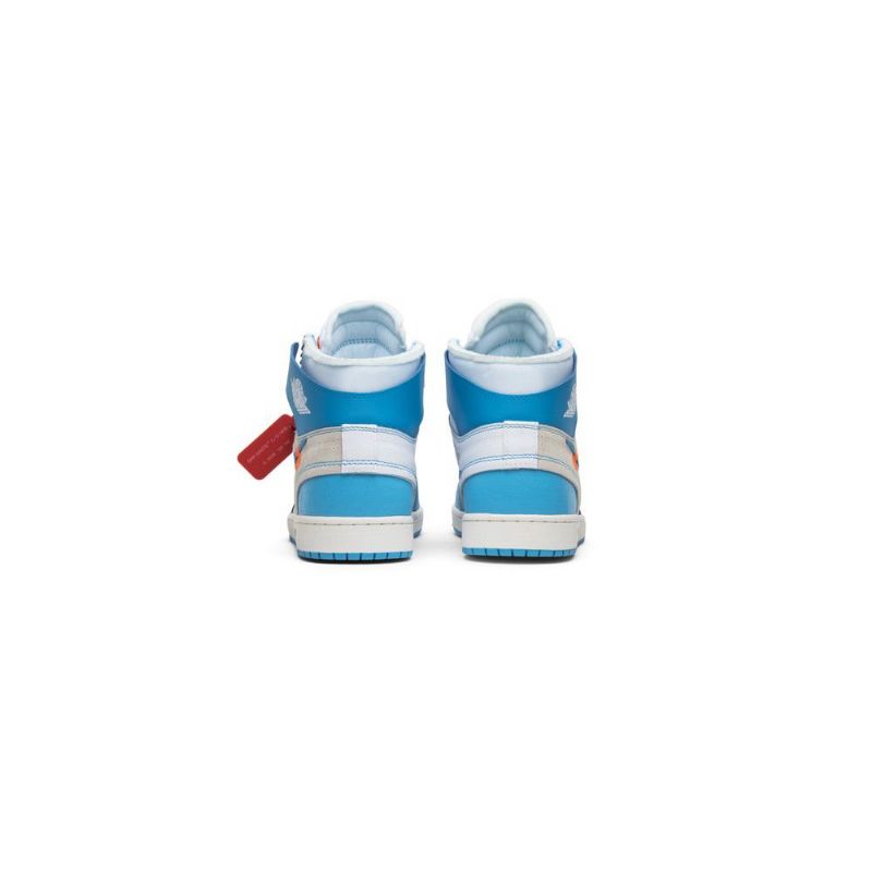 Pánské Boty Air Jordan 1 Off-bílý Retro Vysoké A Bílé Modré