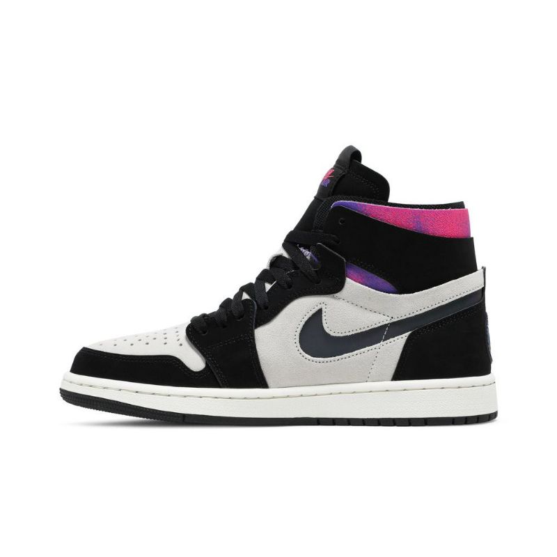 Pánské Boty Air Jordan 1 Paris Saint-germain High Zoom Comfort Bílá Černá Fialová Růžová