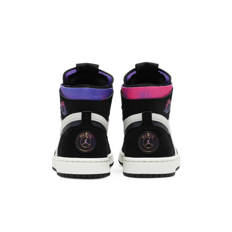 Pánské Boty Air Jordan 1 Paris Saint-germain High Zoom Comfort Bílá Černá Fialová Růžová