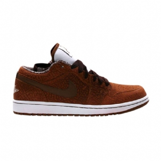 Pánské Boty Air Jordan 1 Phat Low Bílý Hnědý