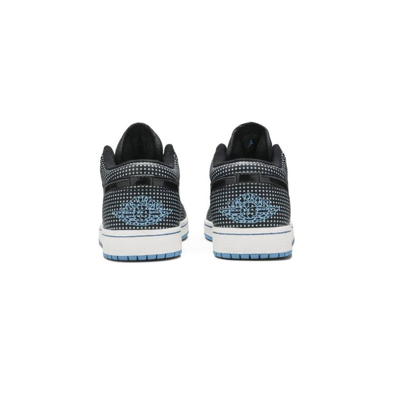 Pánské Boty Air Jordan 1 Phat Low Černá Modrý Bílý