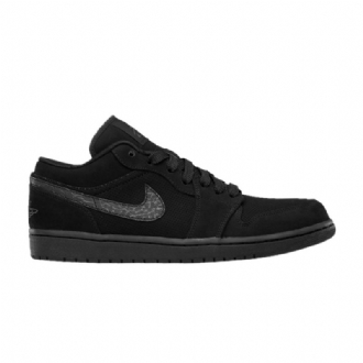 Pánské Boty Air Jordan 1 Phat Low Černá Šedá