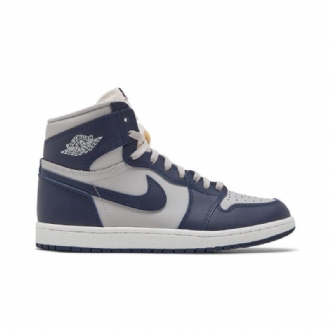 Pánské Boty Air Jordan 1 Retro High '85 Tmavě Modrá Modrý Šedá