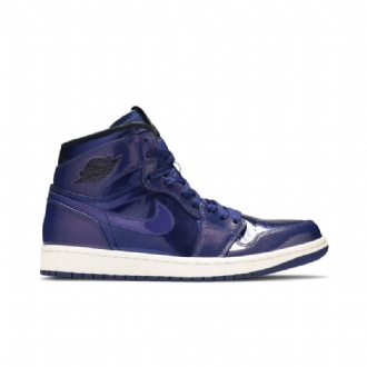 Pánské Boty Air Jordan 1 Retro High Modrý Černá Bílý