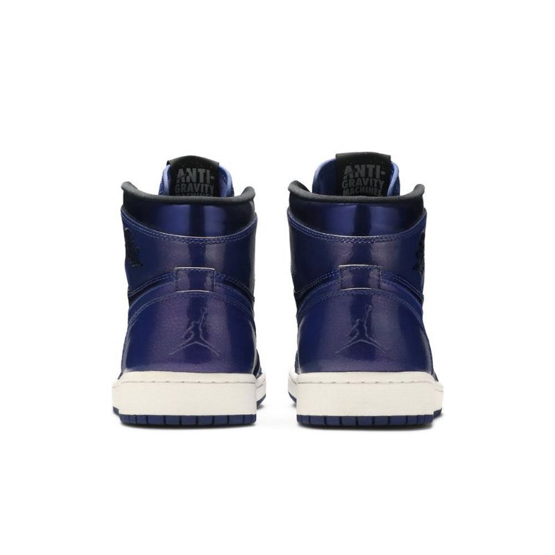 Pánské Boty Air Jordan 1 Retro High Modrý Černá Bílý