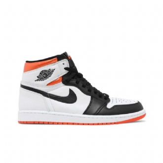 Pánské Boty Air Jordan 1 Retro High Og Bílý Oranžový Černá