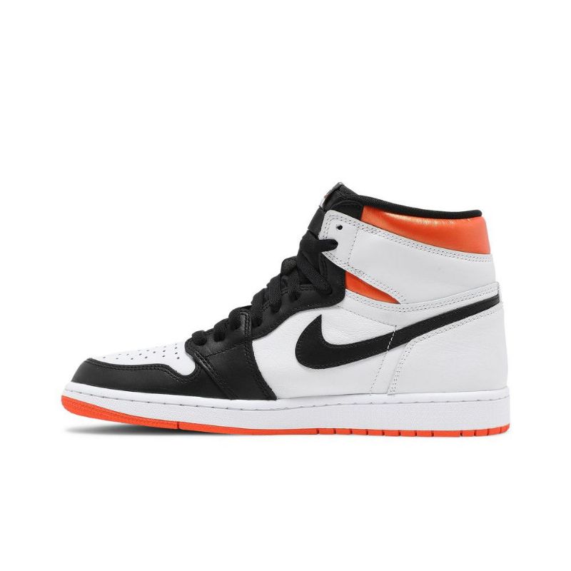 Pánské Boty Air Jordan 1 Retro High Og Bílý Oranžový Černá