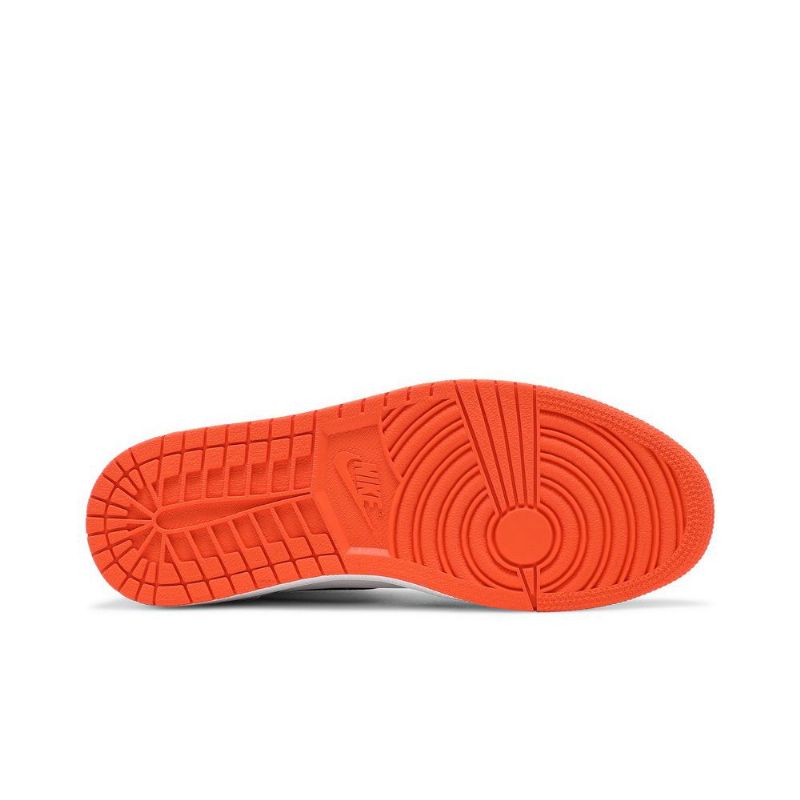 Pánské Boty Air Jordan 1 Retro High Og Bílý Oranžový Černá