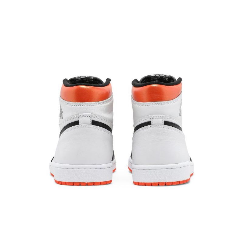 Pánské Boty Air Jordan 1 Retro High Og Bílý Oranžový Černá