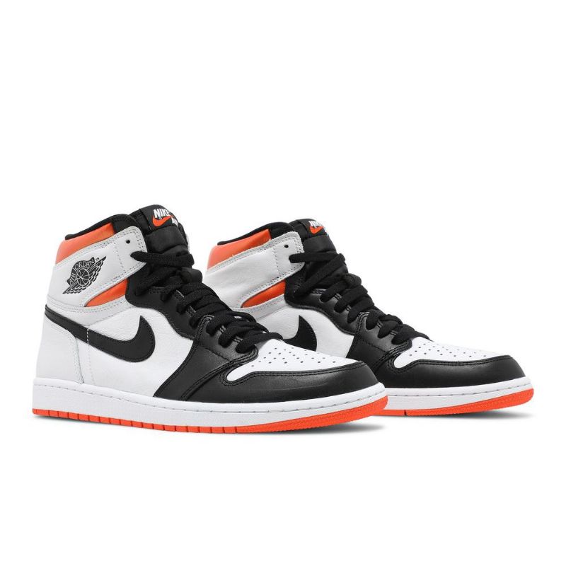 Pánské Boty Air Jordan 1 Retro High Og Bílý Oranžový Černá