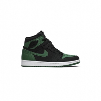 Pánské Boty Air Jordan 1 Retro High Og Černá Zelená