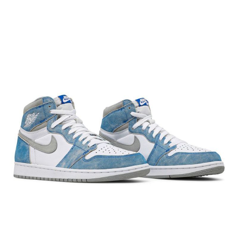Pánské Boty Air Jordan 1 Retro High Og Modrý Šedá Bílý