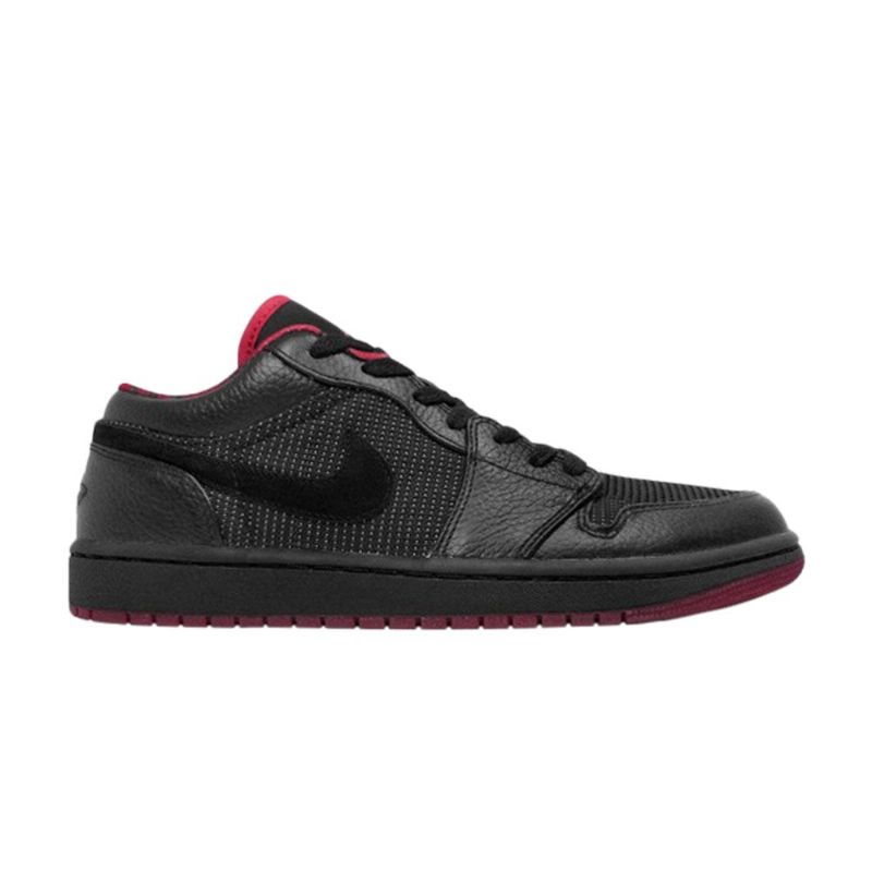 Pánské Boty Air Jordan 1 Retro Low Černá Červené
