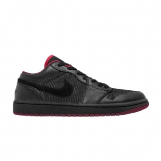 Pánské Boty Air Jordan 1 Retro Low Černá Červené