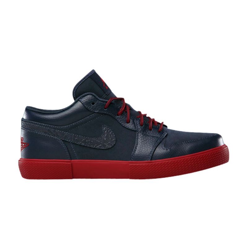 Pánské Boty Air Jordan 1 Retro V.1 Tmavě Modrá Modrý Červené
