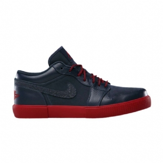 Pánské Boty Air Jordan 1 Retro V.1 Tmavě Modrá Modrý Červené