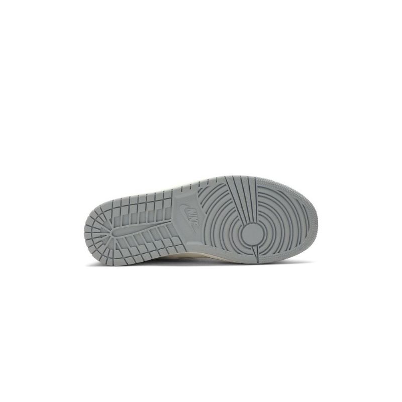 Pánské Boty Air Jordan 1 Sneakersnstuff Mid Bílý Šedá Červené