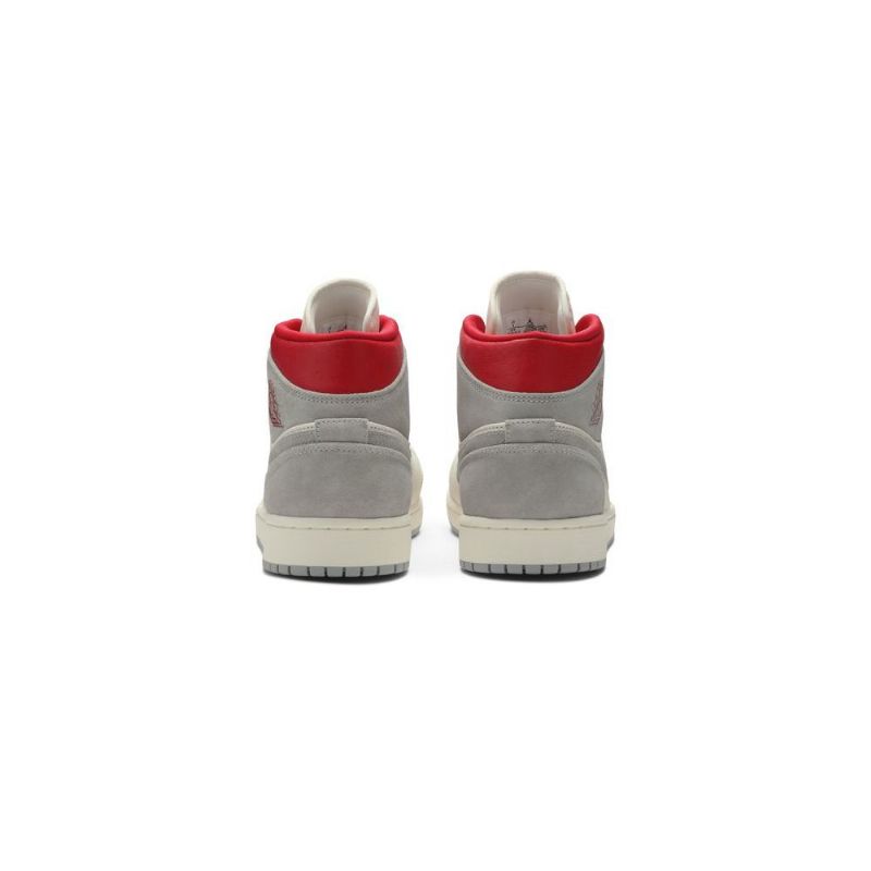 Pánské Boty Air Jordan 1 Sneakersnstuff Mid Bílý Šedá Červené