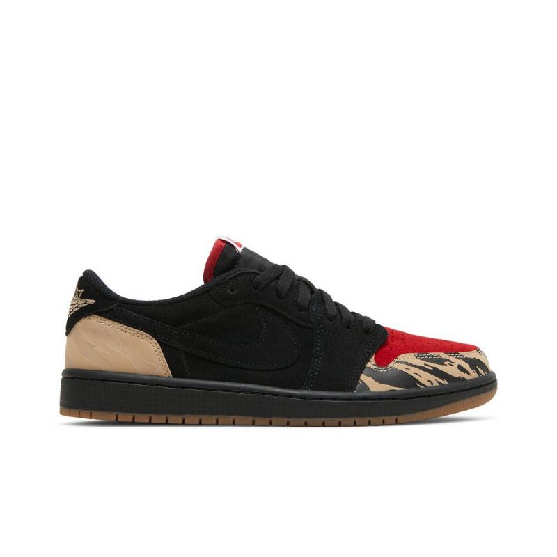 Pánské Boty Air Jordan 1 Solefly Low Retro Og Sp Černá Hnědý Červené