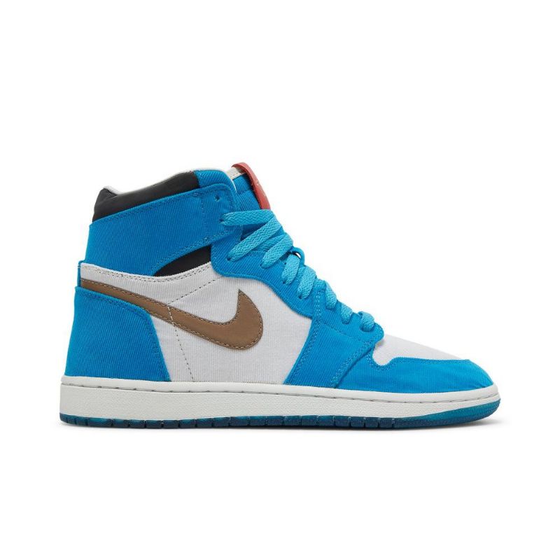 Pánské Boty Air Jordan 1 Twix The Shoe Surgeon Vysoká Modrá Bílá Černá Hnědá