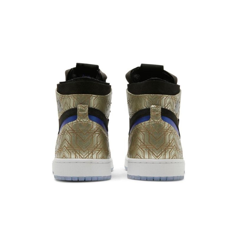 Pánské Boty Air Jordan 1 Zoom Comfort Zlatá Černá Modrá