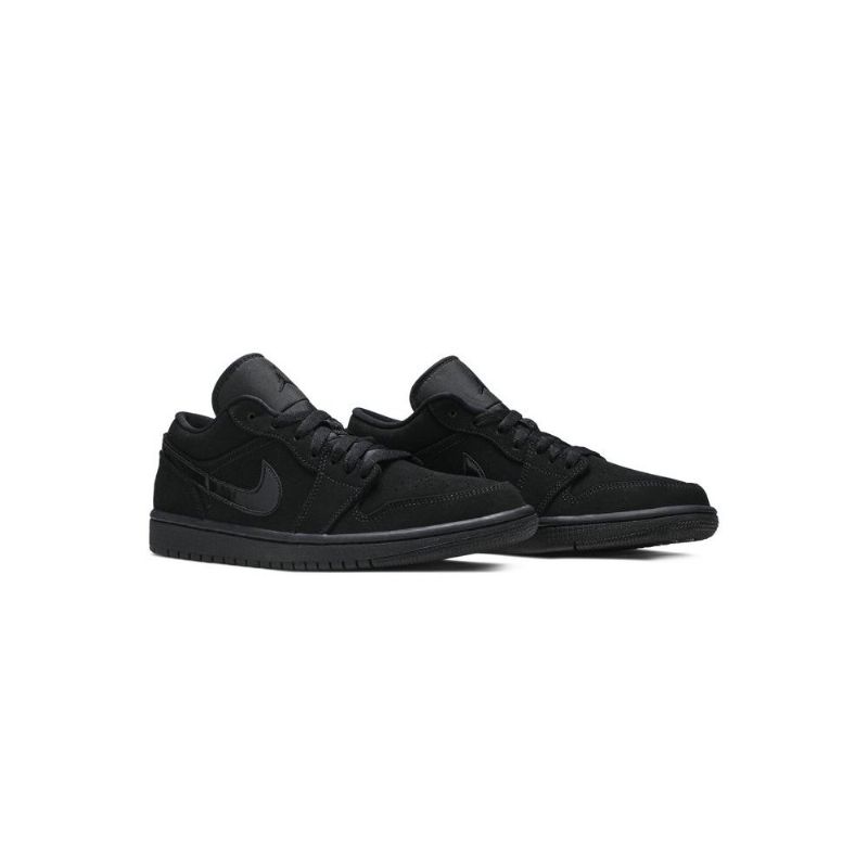 Pánské Nízké Černé Boty Air Jordan 1