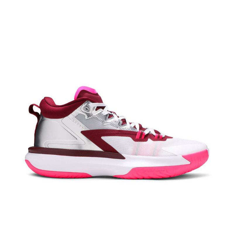 Pánské Boty Air Jordan Zion 1 Bílý Růžová Červené Stříbrný