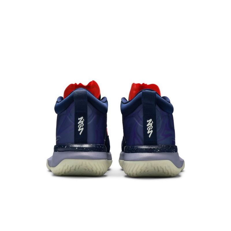 Pánské Boty Air Jordan Zion 1 Modrá Fialová Červená Šedá