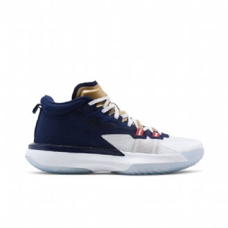 Pánské Boty Air Jordan Zion 1 Modrý Bílý Zlatý