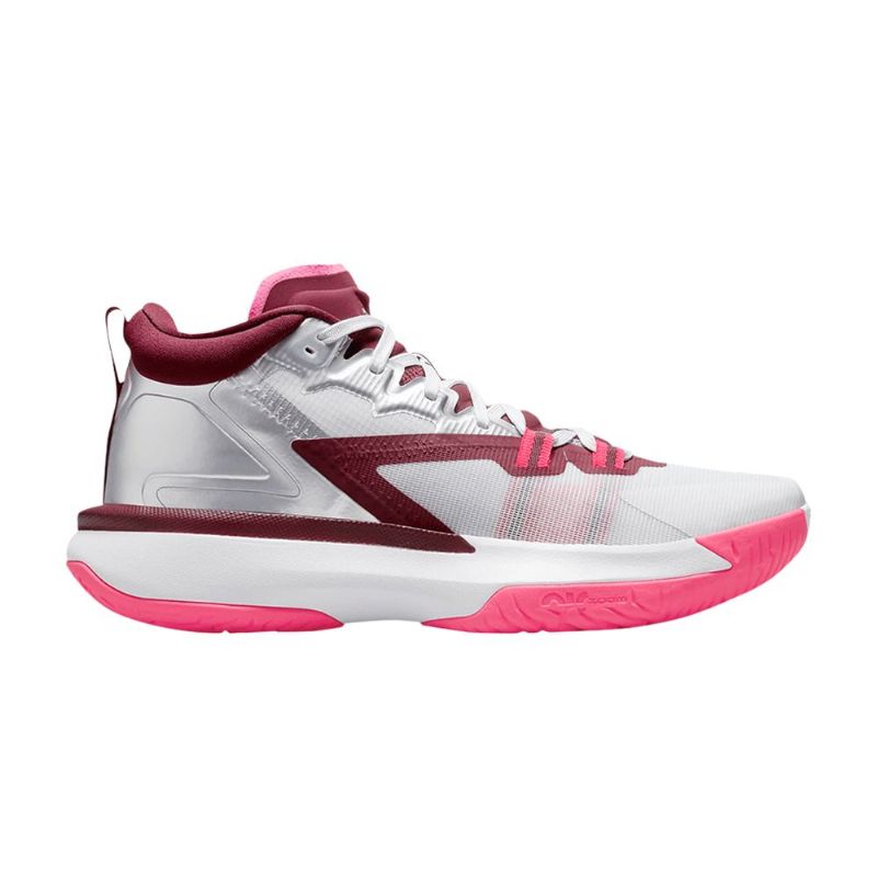 Pánské Boty Air Jordan Zion 1 Pf Bílý Růžová Červené Stříbrný