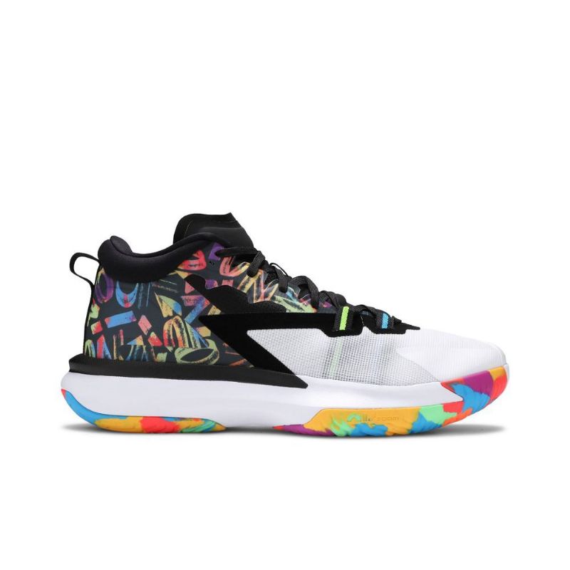 Pánské Boty Air Jordan Zion 1 Pf Černá Bílý Vícebarevná