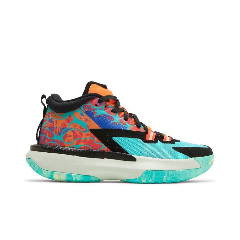 Pánské Boty Air Jordan Zion 1 Zelená Oranžová Černá Modrá