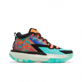 Pánské Boty Air Jordan Zion 1 Zelená Oranžová Černá Modrá