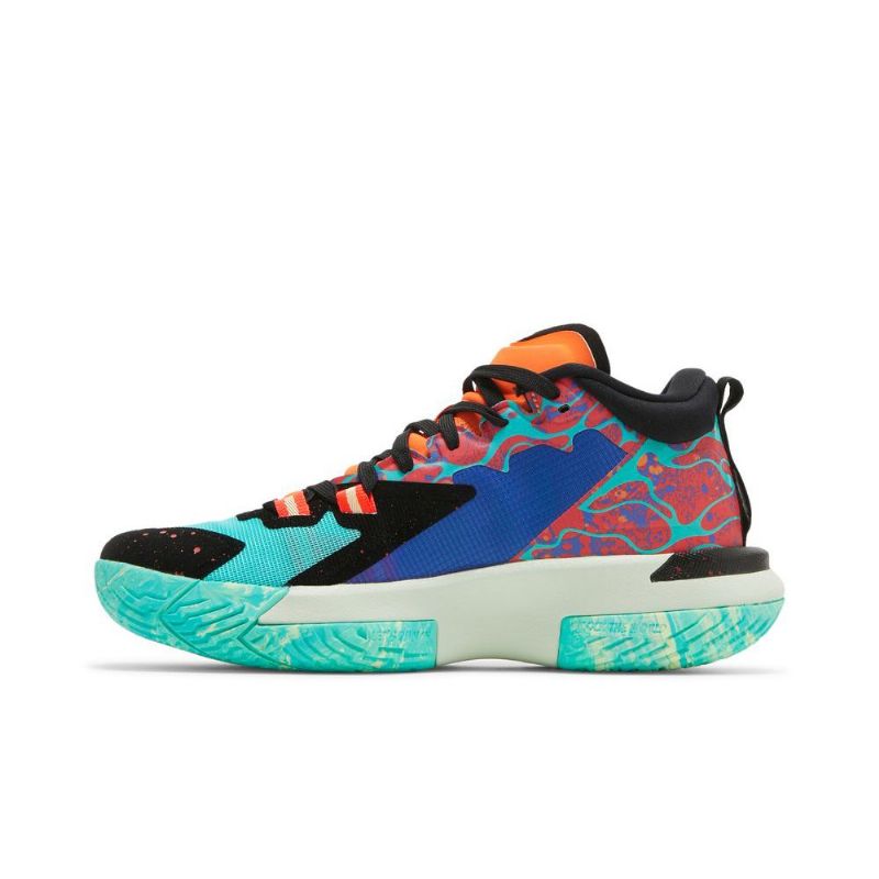 Pánské Boty Air Jordan Zion 1 Zelená Oranžová Černá Modrá