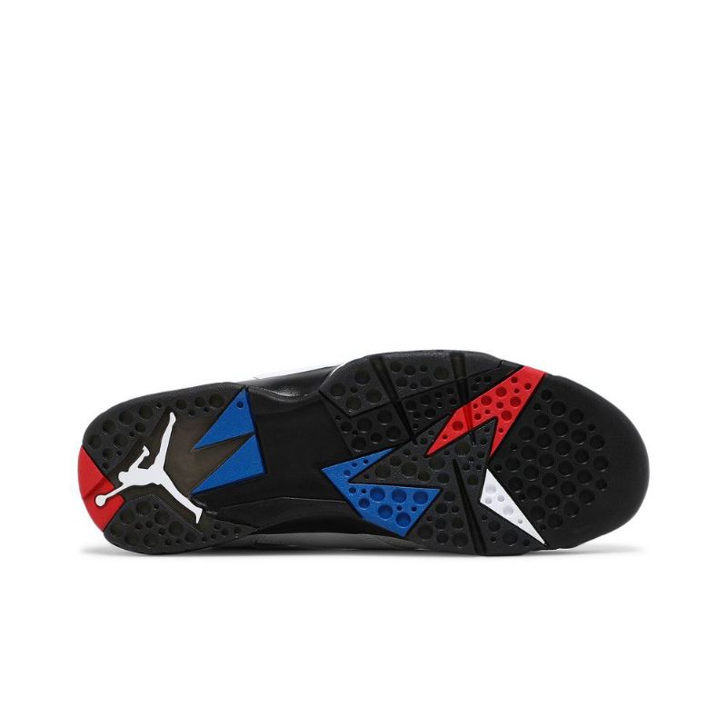 Pánské Boty Air Jordan 7 Paris Saint-germain Retro Bílý Tmavě Modrá Modrý Červené