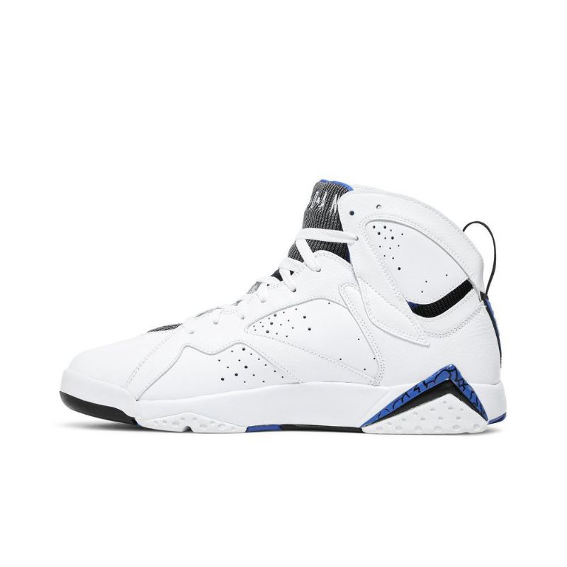 Pánské Boty Air Jordan 7 Retro Bílý Černá Šedá Modrý