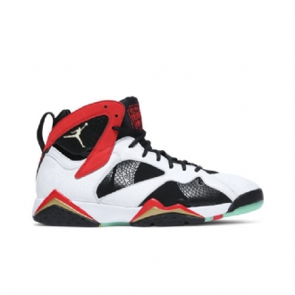 Pánské Boty Air Jordan 7 Retro Bílý Červené Černá Zlatý