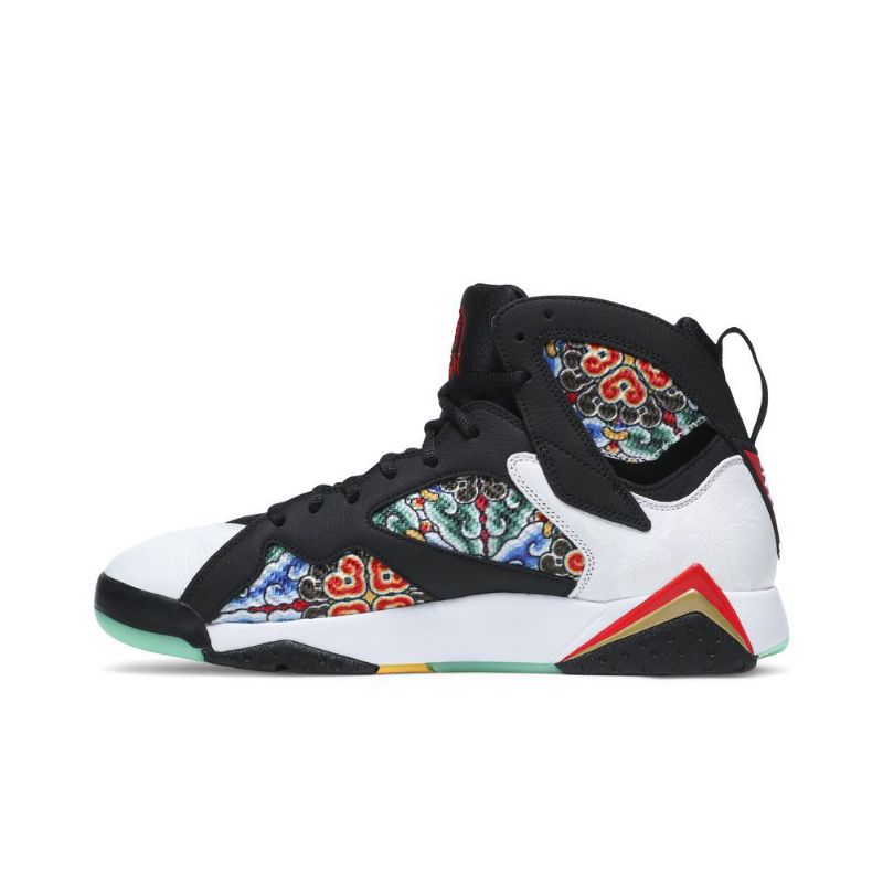 Pánské Boty Air Jordan 7 Retro Bílý Červené Černá Zlatý