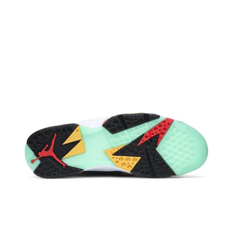 Pánské Boty Air Jordan 7 Retro Bílý Červené Černá Zlatý