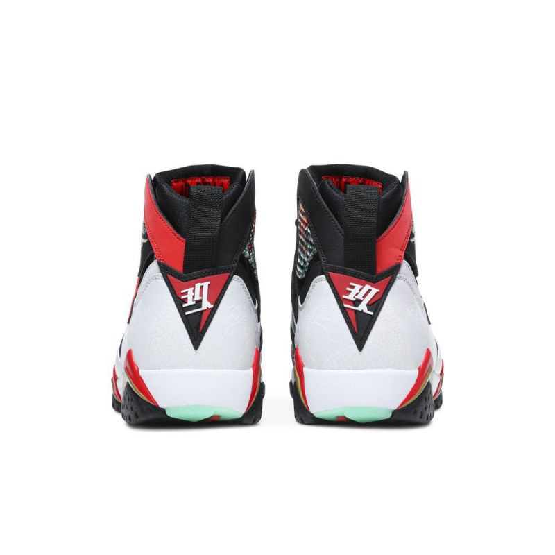 Pánské Boty Air Jordan 7 Retro Bílý Červené Černá Zlatý