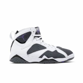 Pánské Boty Air Jordan 7 Retro Bílý Šedá Nachový