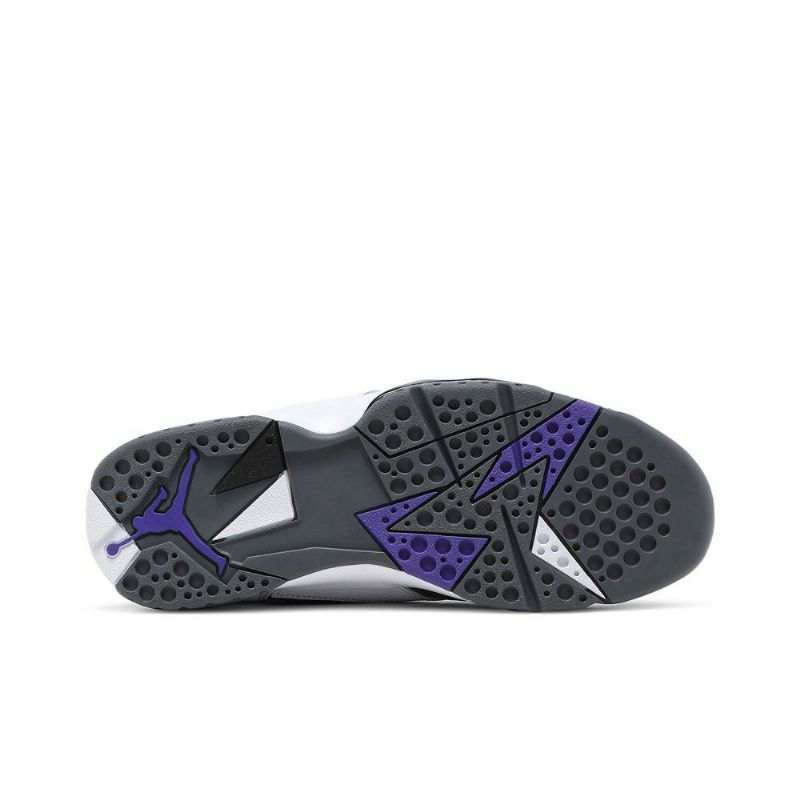Pánské Boty Air Jordan 7 Retro Bílý Šedá Nachový