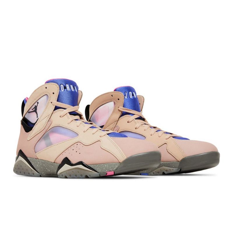 Pánské Boty Air Jordan 7 Retro Se Hnědý Nachový Růžová Černá