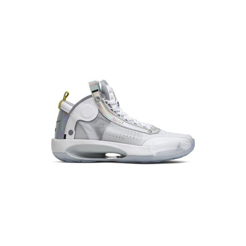 Pánské Boty Air Jordan 34 Bílý Stříbrný